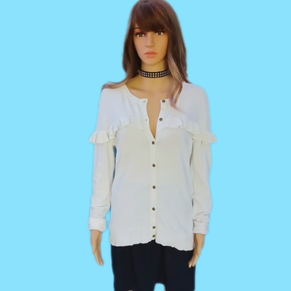 A New Day button M up cardigan sweater